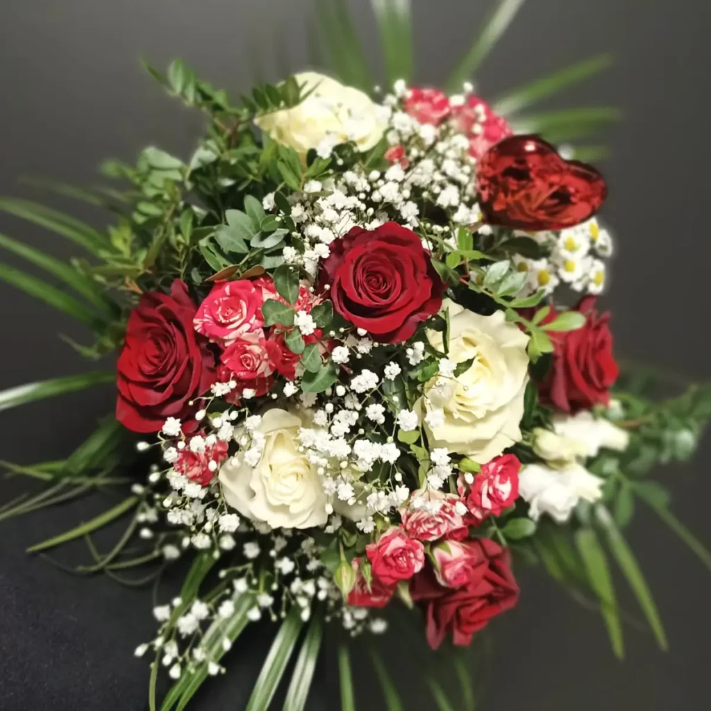 Saint valentin bouquet